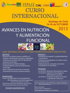Curso Internacional Avances en nutricion  alimentacion funcional